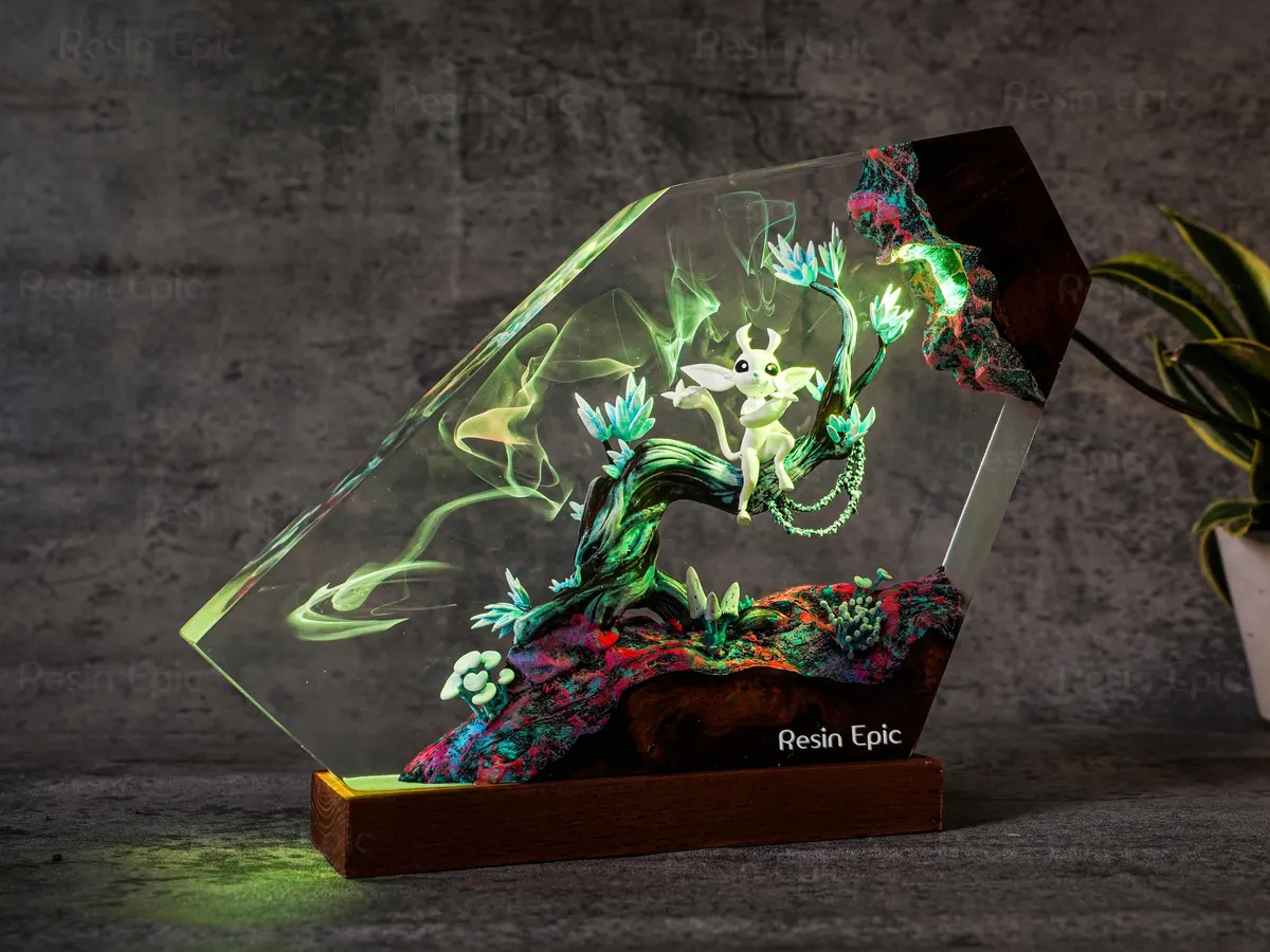 Ori Collectible Resin Lamp — Ori and the Blind Forest Epoxy Night Light