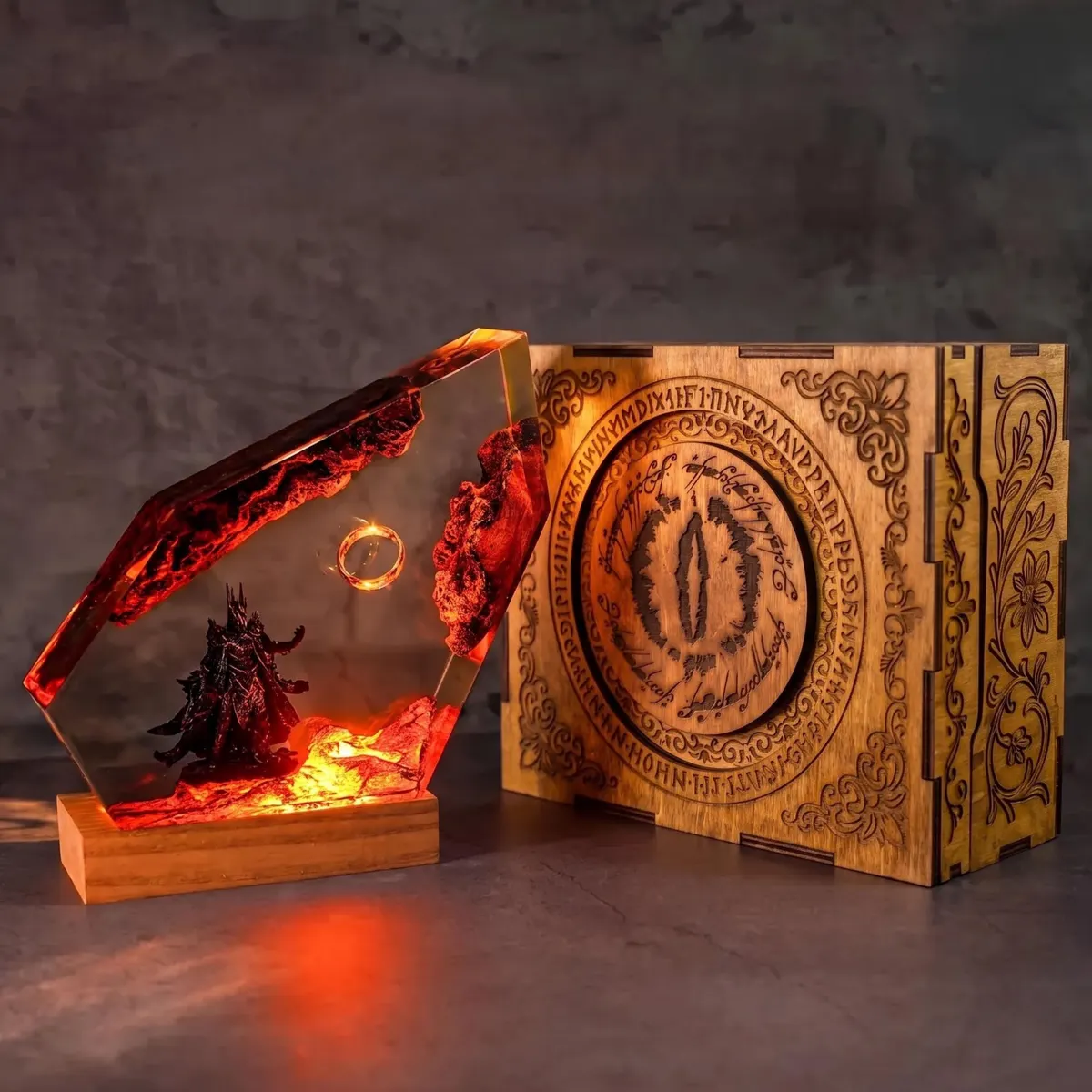 Ring of Flame Lamp