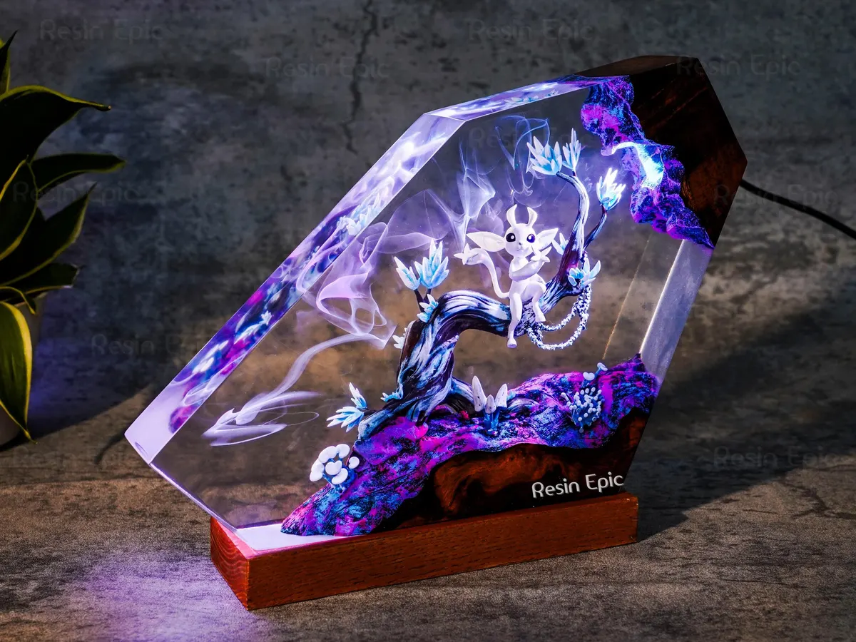 Ori Resin Lamp — Ori and the Blind Forest Diorama Night Light