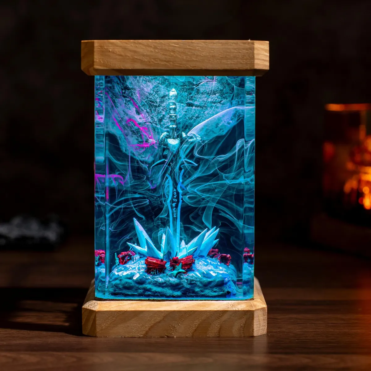 Frostmourne Resin Night Light — World of Warcraft Lich King Arthas Lamp