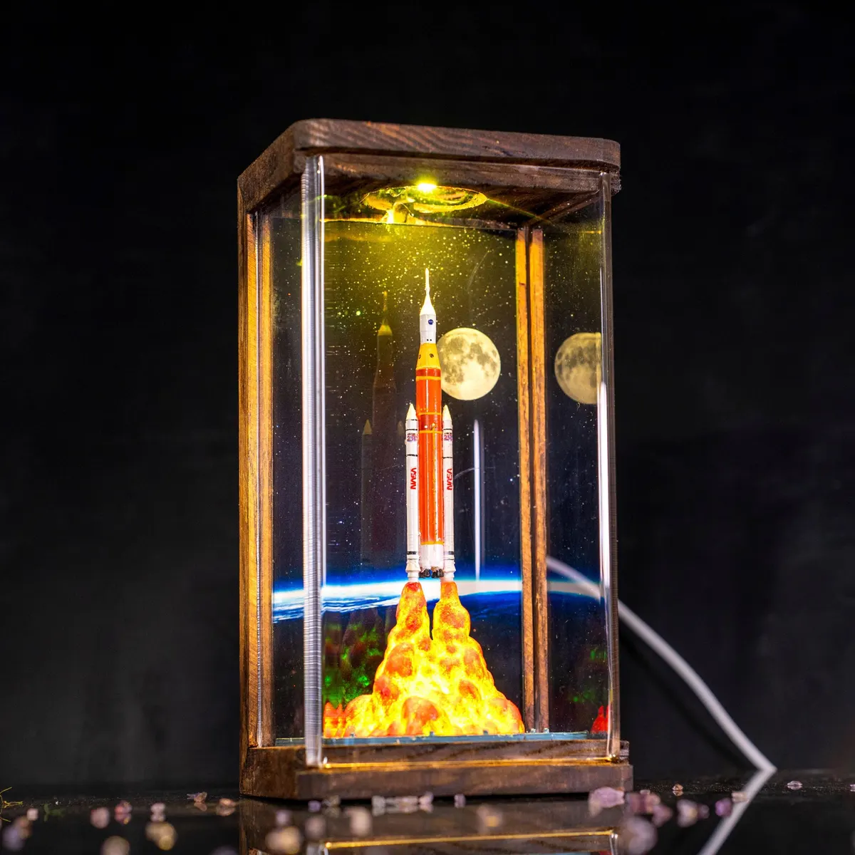 Moon Program Astronaut Lamp