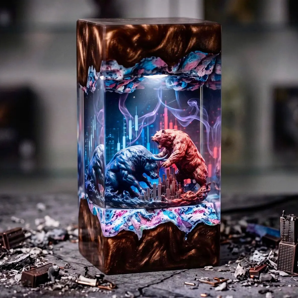 Diorama lamp